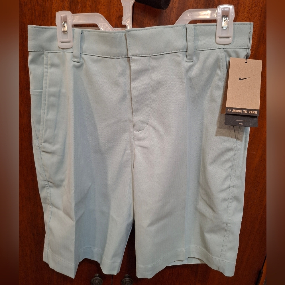 Nike Men's 8" Tour Chino Golf Shorts Light Blue Size 34